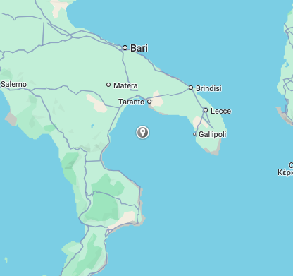 Gulf of Taranto.
